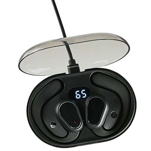 Additional Image 1 - a black object with a clear cover