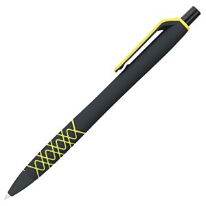 Additional Image 1 - a black pen with yellow trim