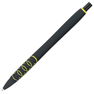 Additional Image 3 - a black pen with yellow accents
