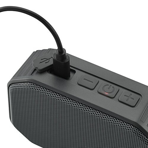 Additional Image 3 - a black speaker with a cord