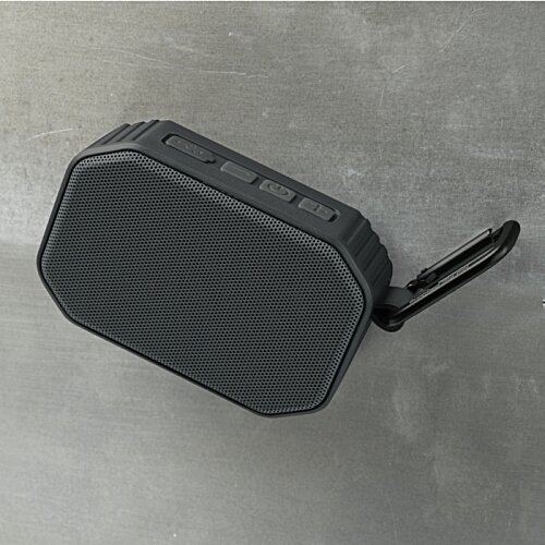 Additional Image 6 - a black rectangular object with a black cord