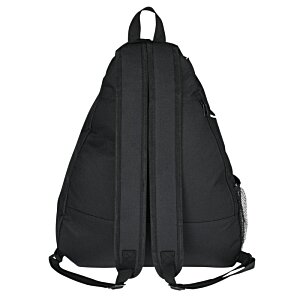 Additional Image 1 - a black backpack with straps