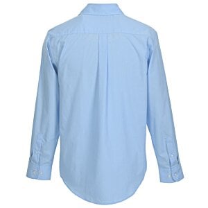 Additional Image 1 - a blue shirt with a long sleeve