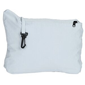 Additional Image 4 - a white pillow with black zippers
