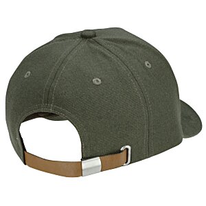 Additional Image 1 - a green hat with a brown band