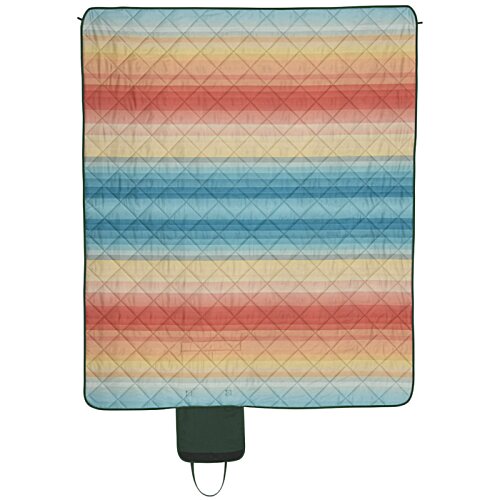 Additional Image 4 - a colorful striped lamp shade