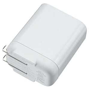 Additional Image 3 - a white rectangle object with two plugs