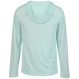 Additional Image 1 - a long sleeved light blue shirt