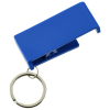 Additional Image 1 - a blue key chain with a ring