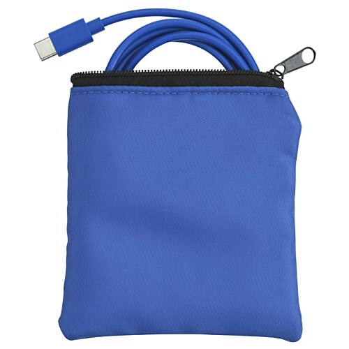 Additional Image 1 - a blue bag with a cord