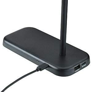 Additional Image 3 - a black rectangular object with a black cord