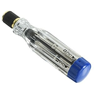Additional Image 1 - a clear and blue screwdriver