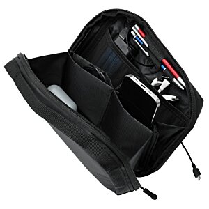 Additional Image 3 - a black bag with a few objects inside