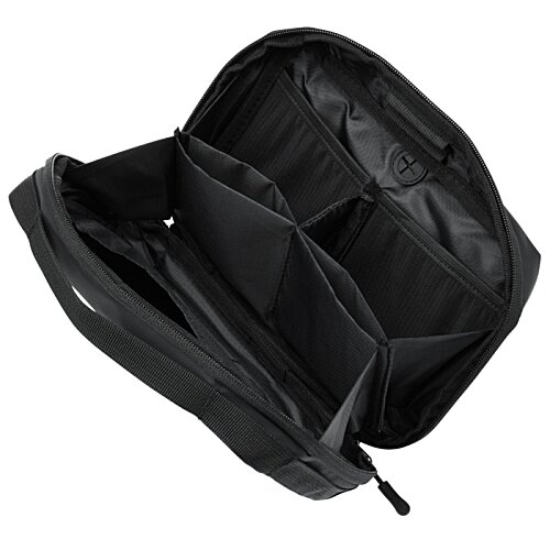Additional Image 2 - a black bag with a zipper