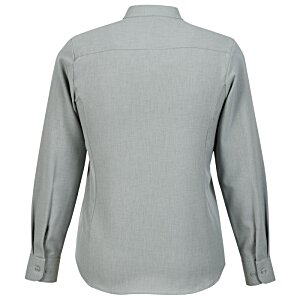 Additional Image 1 - a back view of a grey shirt