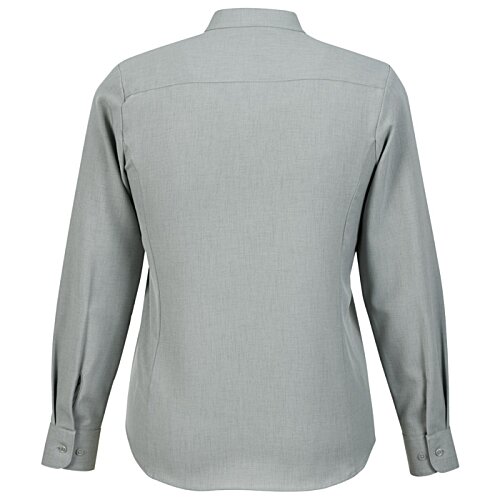 Additional Image 1 - a back view of a grey shirt