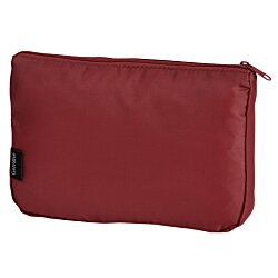 a red bag on a white background