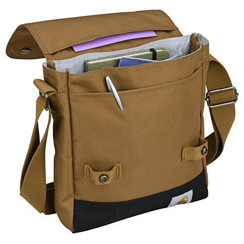 Additional Image 3 - a brown bag with a pen and paper inside