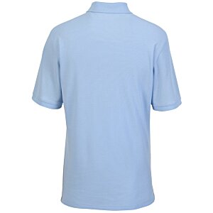 Additional Image 1 - a back of a blue shirt
