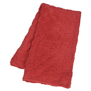 Additional Image 2 - a red towel on a white background
