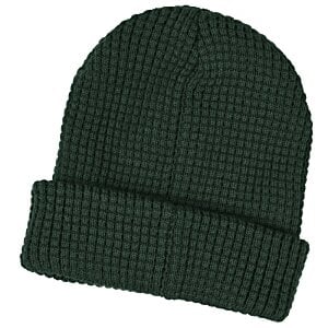 Additional Image 2 - a black beanie with a white background