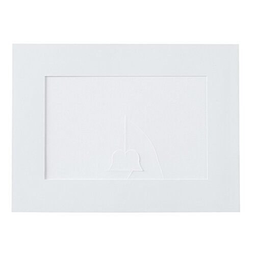 Additional Image 1 - a white rectangular frame with a hole in the middle