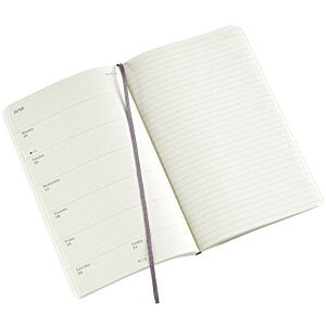 Additional Image 2 - a white notebook with a purple pen