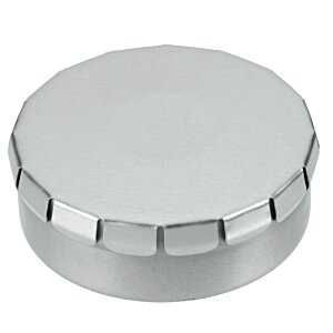 Additional Image 1 - a round silver object with a white background
