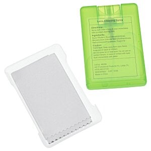 Additional Image 1 - a green and white plastic card