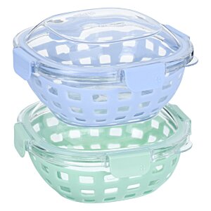 Additional Image 4 - a stack of plastic baskets