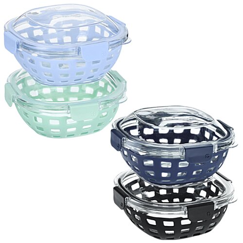 Additional Image 4 - a stack of plastic baskets