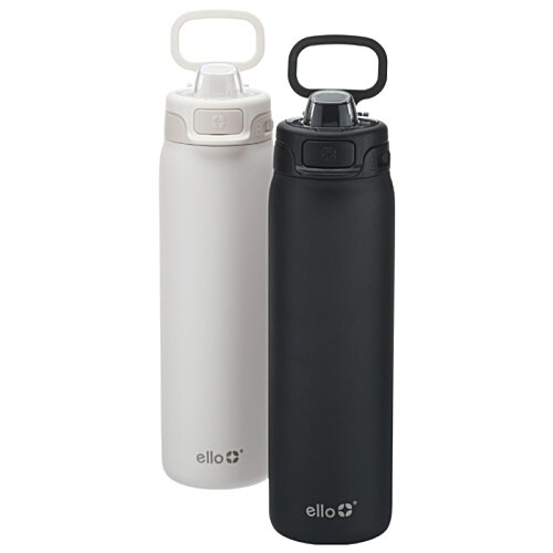Additional Image 4 - a white and black water bottles