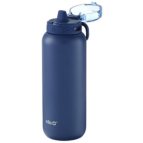 Additional Image 5 - a blue water bottle with a lid