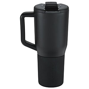 Additional Image 1 - a black coffee mug with a handle