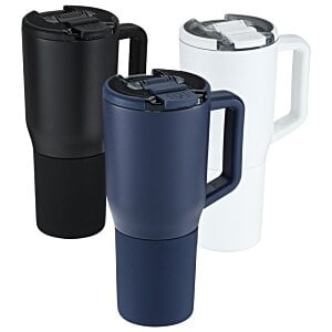 Additional Image 4 - a group of black and white cups