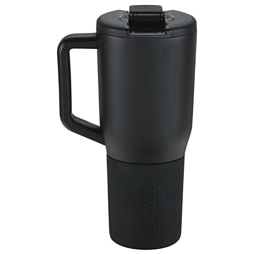 Additional Image 1 - a black coffee mug with a handle