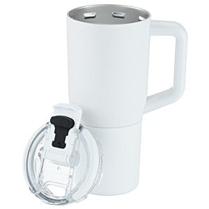 Additional Image 3 - a white mug with a lid