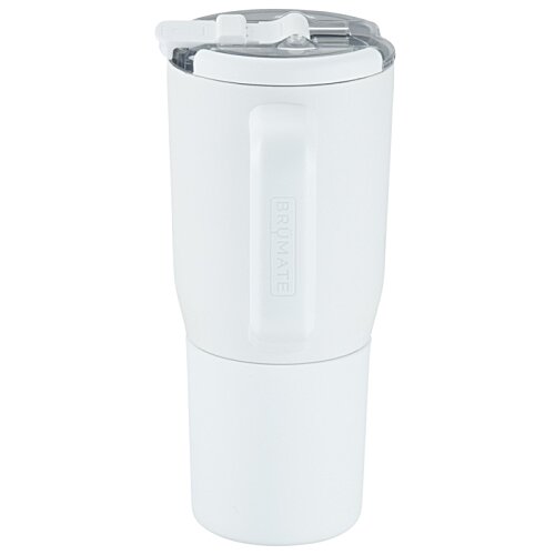 Additional Image 2 - a white coffee mug with a lid