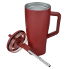 Additional Thumbnail Image 2 - a red mug with a straw