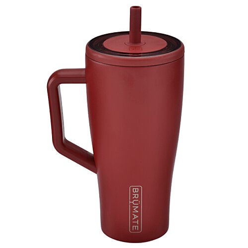 Additional Image 1 - a red coffee cup with a straw