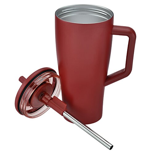 Additional Image 2 - a red mug with a straw