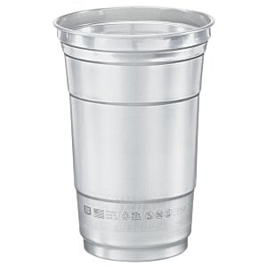 Additional Image 1 - a clear glass with a lid