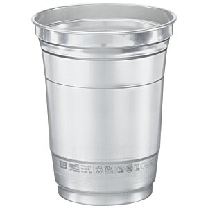 Additional Image 1 - a clear plastic cup with a lid