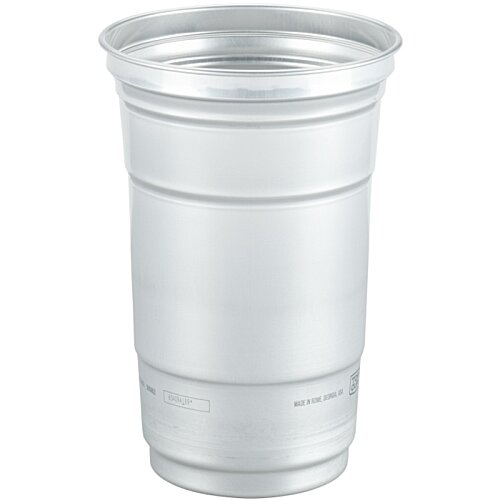 Additional Image 1 - a silver cup with a lid