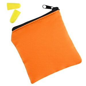 Additional Image 1 - an orange zippered bag