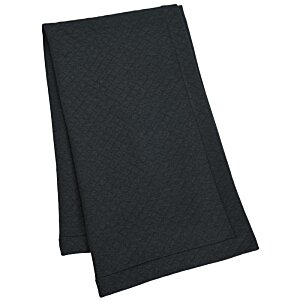 Additional Image 2 - a black napkin on a white background