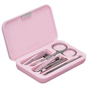 Additional Image 3 - a pink manicure set