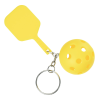 Additional Thumbnail Image 1 - a keychain with a yellow paddle and a yellow ball