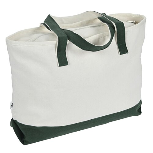 Additional Image 1 - a white and green bag