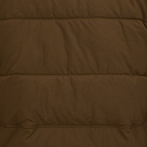 Additional Image 3 - a brown fabric with a white stripe